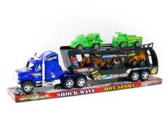 Friction  Truck Tow Construction Truck(2C ) toys