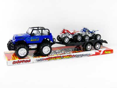Friction Cross-country  Tow Truck(3S) toys