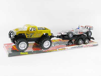 Friction Cross-country  Tow Truck(4S) toys
