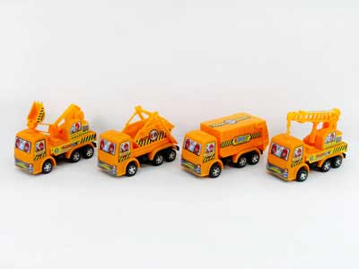 Friction Construction Truck(4S) toys