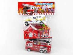 Friction  Fire Engine Set(2in1)