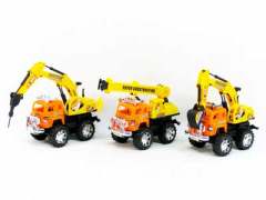 Friction Construction Truck(3S) toys