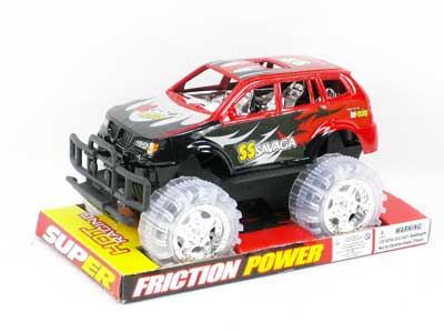 Friction Cross-country Car W/L(2S4C) toys