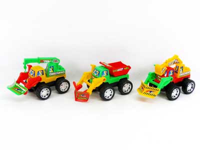 Friction Construction Truck(3S) toys