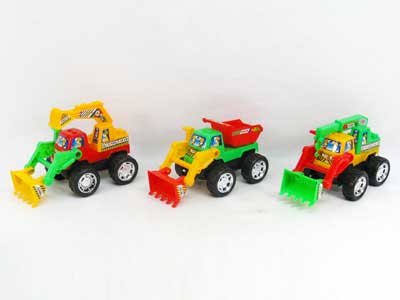 Friction Construction Truck(3S) toys