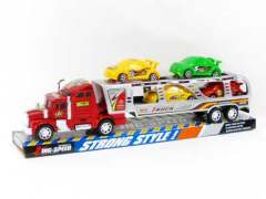 Friction Double Deck Trailer(2S2C) toys