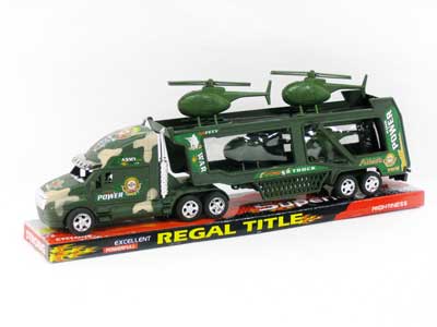 Friction Double Deck Trailer toys