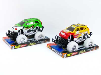 Friction Cross-country Car W/L(4S) toys