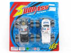 Friction  Police Car(2in1) toys