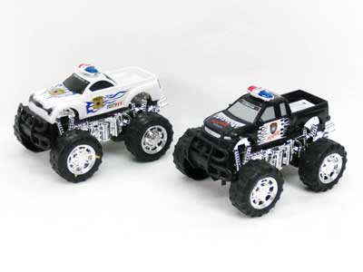 Friction  Police Car(2in1) toys