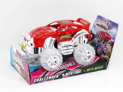 Friction Cross-Country  Racing Car W/L(2S) toys