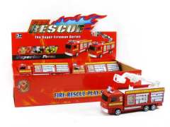 Friction Fire Engine W/IC(6in1) toys