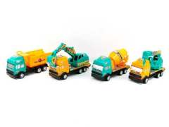 Friction Construction Truck(4S2C) toys