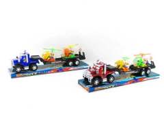 Friction Tow Wind-up Plane(3C) toys