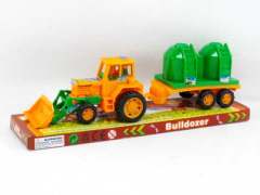 Friction Farmer Truck Tow Creamery(2S2C) toys