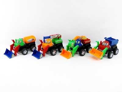 Friction Construction Truck(4S) toys