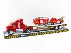 Friction Truck Tow  Fire Engine