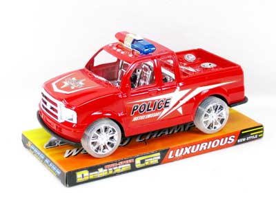 Friction Police Car W/L toys