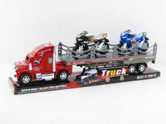 Friction Truck Tow Free Wheel Motorcycle(2C) toys