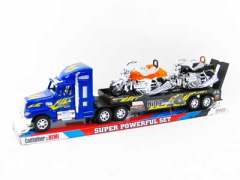 Frcition Truck Tow Free Wheel Motorcycle(3C) toys