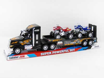 Frcition Truck Tow Free Wheel Motorcycle(3C) toys