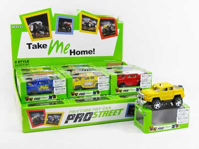 Friction Cross-country Car(24in1) toys