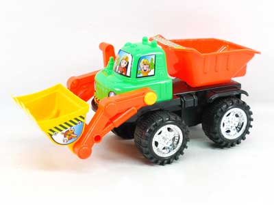 Friction Construction Truck(2S) toys