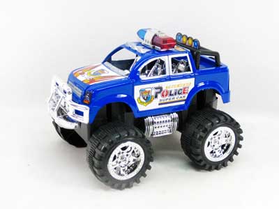 Friction Cross-country Police Car(3C) toys