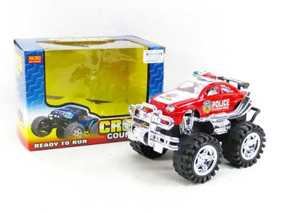 Friction Cross-country Police Car(2S2C) toys