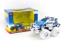 Friction Cross-country Police Car W/L(2S2C)