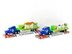 Friction Truck Tow Animal(3S) toys