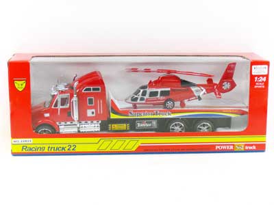 Friction Truck Tow Plane(2C) toys