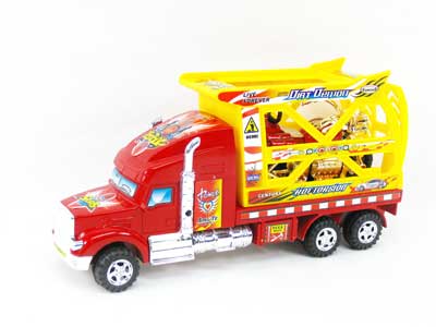 Friction  Truck Tow Free Wheel Motorcycle(2C ) toys