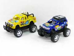 Friction Cross-country Jeep(4S4C) toys