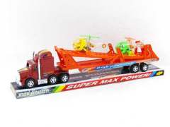 Friction  Truck Tow Wind-up Plane(2C )