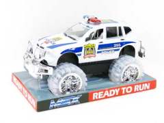 Friction  Police Car W/L(2C) toys