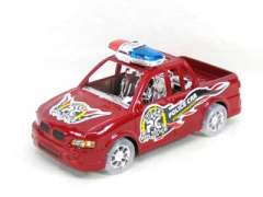 Friction Police Car W/L(3C) toys