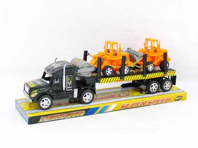 Friction  Truck Tow Construction Truck toys