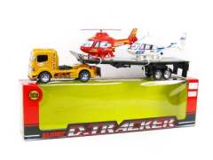 Friction Truck Tow Pull Line Plane toys
