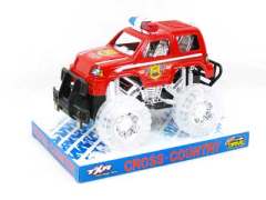 Friction Cross-country Police Car W/L_IC(2S2C) toys