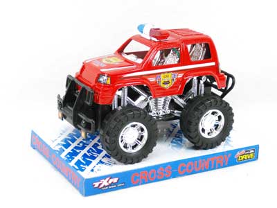 Friction Cross-country Police Car W/IC(2S2C) toys