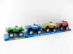 Friction Cross-country Police Car (4in1) toys