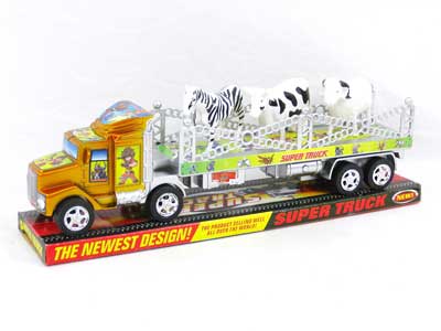 Friction Truck Tow Animal(3C) toys