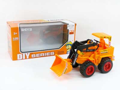 1:36 Friction Construction Truck toys