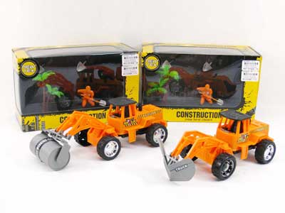 Friction Construction Truck Set(2S) toys