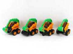 1:48 Friction Construction Truck(4S)