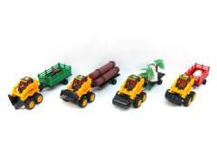 1:48 Friction Power Construction Car(4S) toys