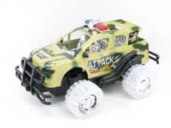 Friction Cross-country Police Car W/L(2C) toys