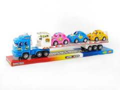 Frcition Truck Tow Free Wheel  Car(3C) toys