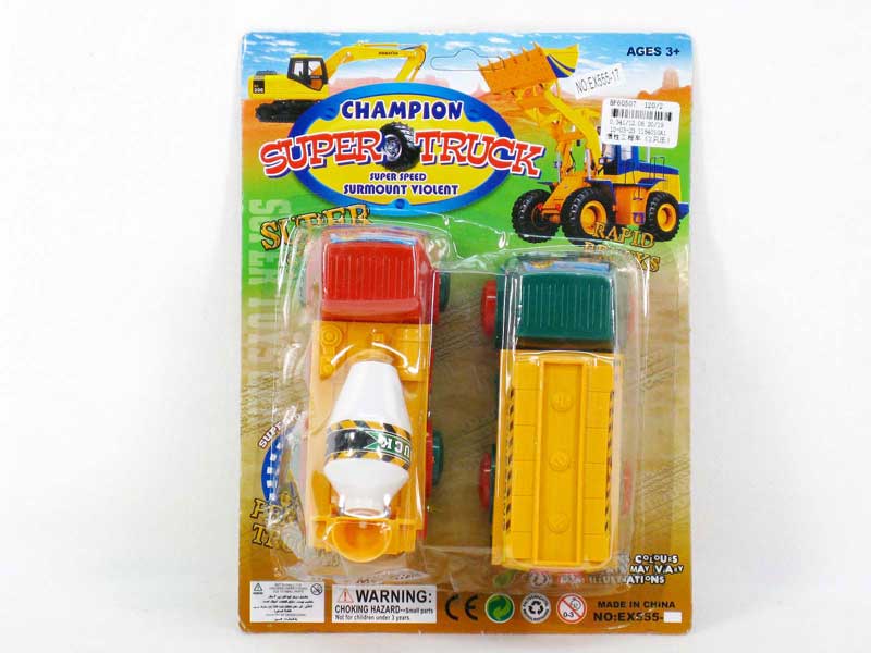 Friction  Construction Truck(2in1) toys